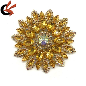 Wholesale Rhinestone Applique Crystal Patch Embroidery Bridal Sash Crystal Jewelry Appliques