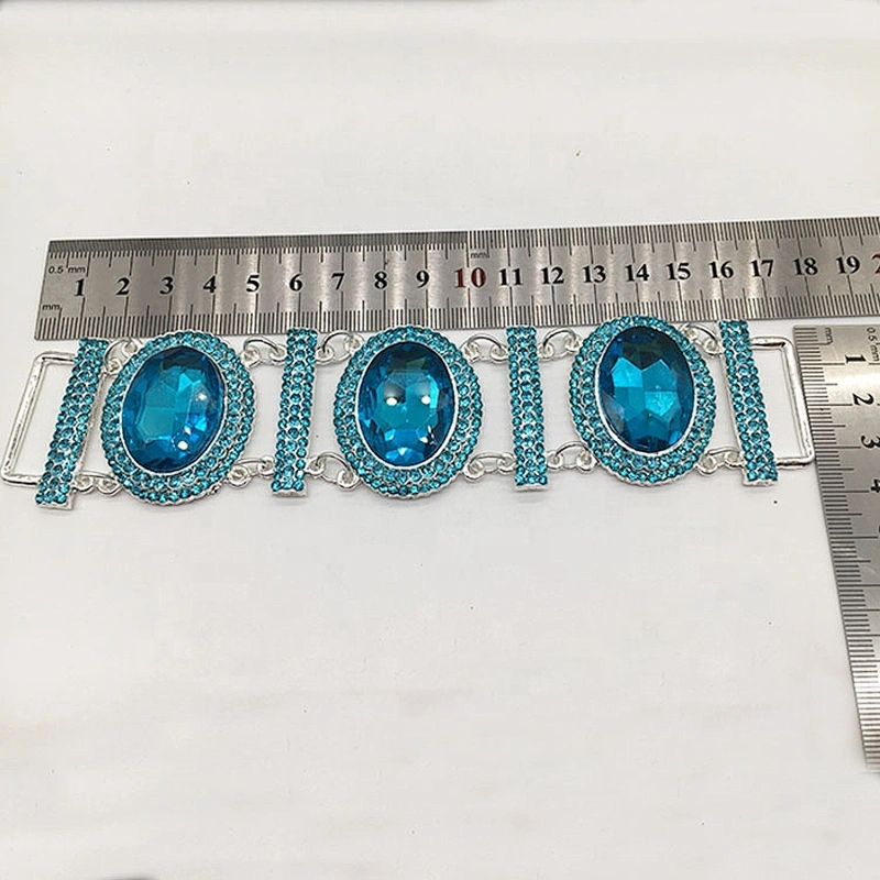2020 hot sale Metal silver Alloy Bikini Connector For Swimwear Strap Accessories