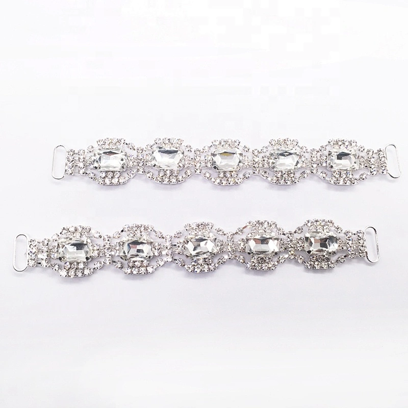 Custom Hot Sale Sparkle Bling Reusable Washable Rhinestone Crystal Bikini Connector