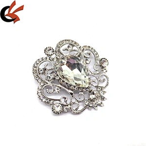 Vintage Jewelry Rhinestone Crystals Flower Brooches/ Broach Pin for Women Jewelry Accessories