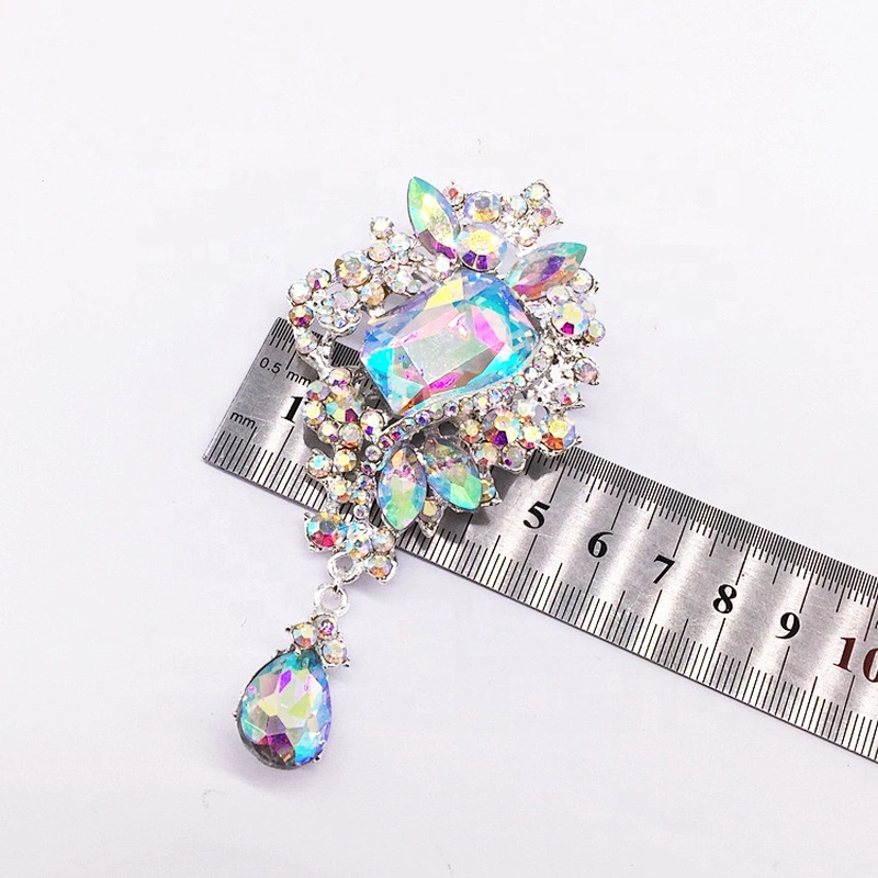 Chinese Supplier Elegant Series Fashion Rhinestone Brooches Lapel Pin For Ladies Women