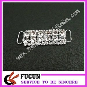 China wholesale crystal strass bikini micro mini connector