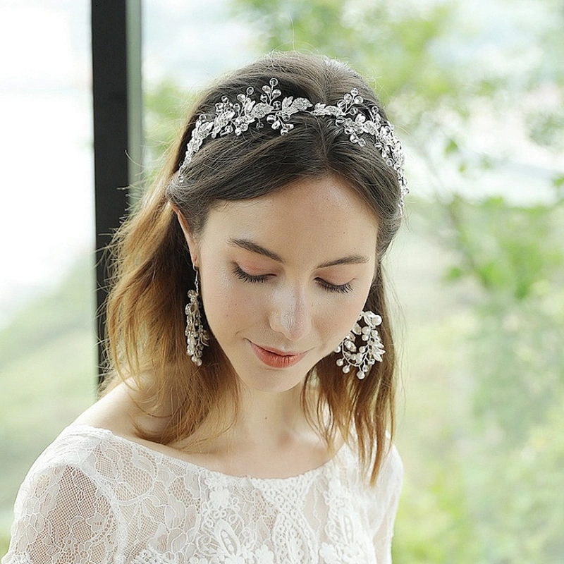 2020 HOT SALE handmade wedding rhinestone crystal bead hair band hair accessories
