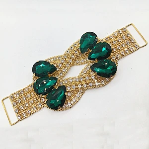 High Quality Crystal Rhinestone SILVER Metal Bikini Connectors Bikini Swimwear Connector