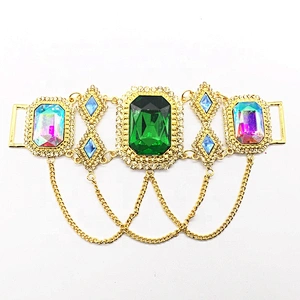 2020 Women Shiny Rhinestone Sexy Various Colours Swimwear Connector For Bikini Beauty Pageant