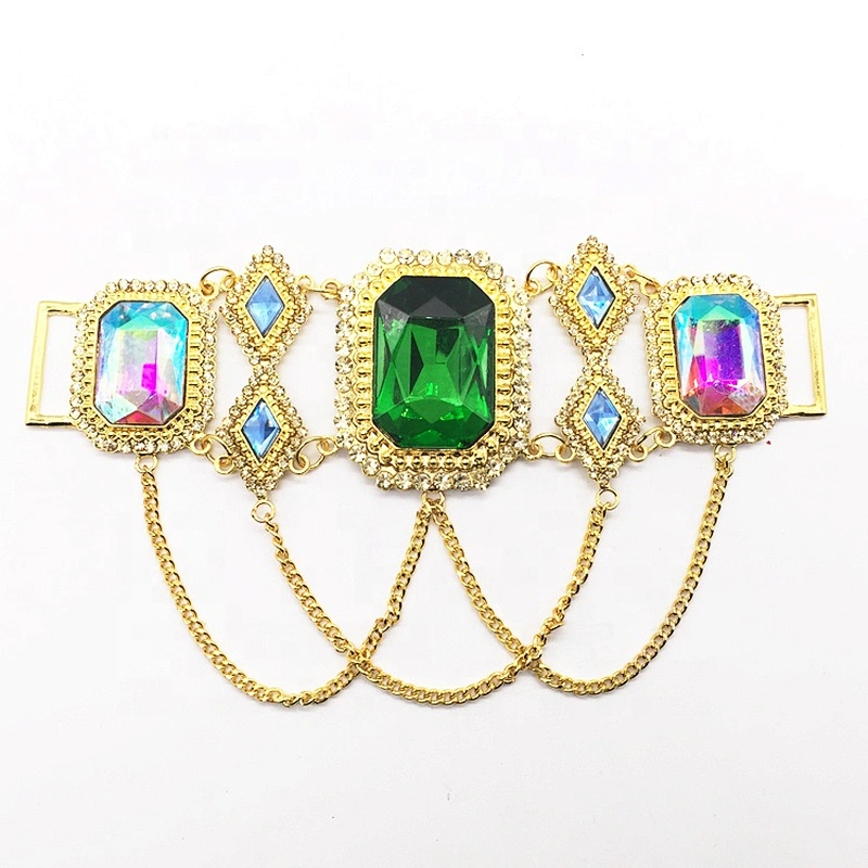 2020 Women Shiny Rhinestone Sexy Various Colours Swimwear Connector For Bikini Beauty Pageant