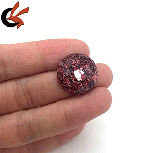 factory sales unique gold inside resin material rhinestone