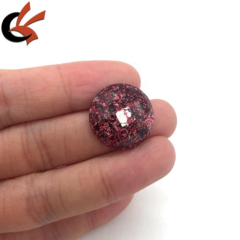 factory sales unique gold inside resin material rhinestone