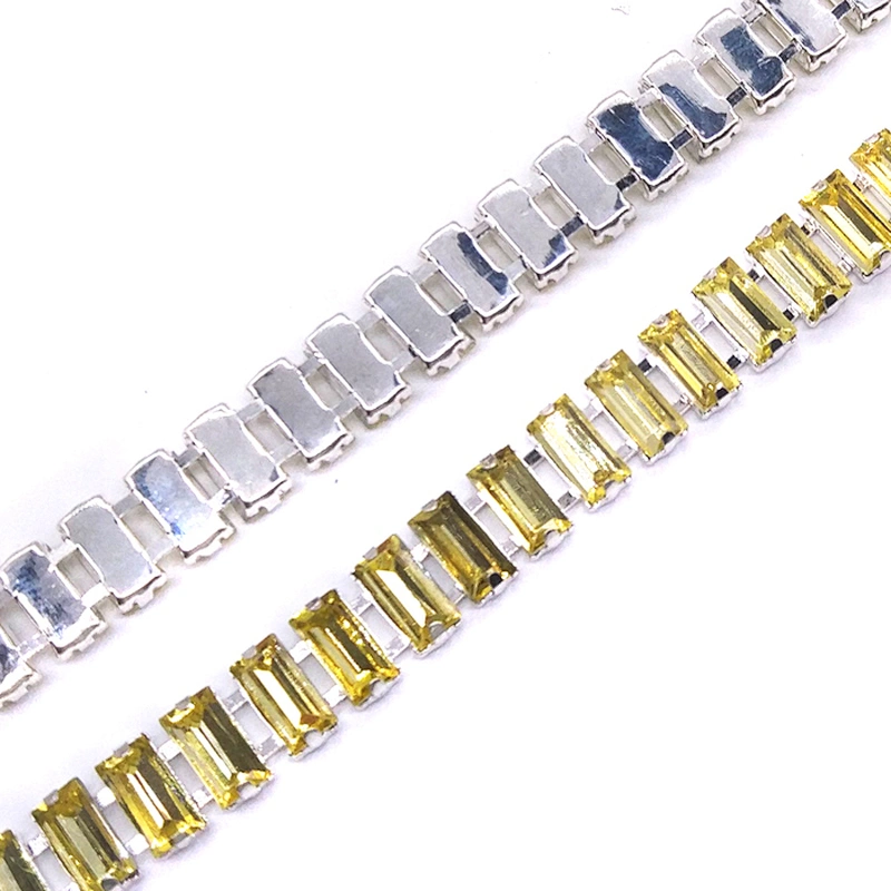 Custom Luxury Costume Jewelry Crystal Glass rhinestone Trimming