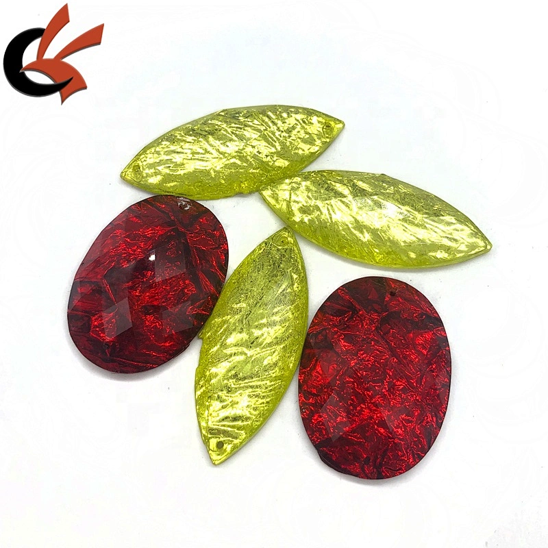 Fancy 18x25mm Oval shape resin rhinestone loose gems