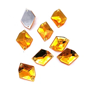 in stock Irregular Sew On Acrylic Stone for Garment Decoration