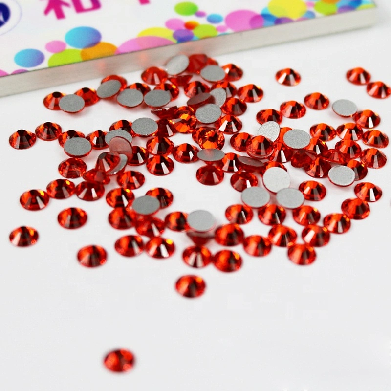 Wholesale Price Rhinestone Color AB Bulk Loose Rhinestones Flat Back DMC Hot Fix Rhinestone