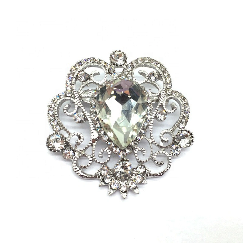 Vintage Jewelry Rhinestone Crystals Flower Brooches/ Broach Pin for Women Jewelry Accessories