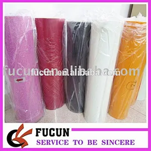wholesale popular  style Glitter heat transfer vinyl sheet for clothing
