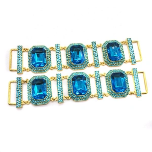 2019 new arrival fashion fancy acrylic rhinestone connector
