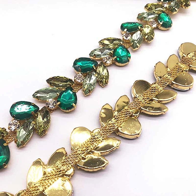 rhinestone trim by the yard wholesale bridal trim bridal belt sew on rhinestone  applique
