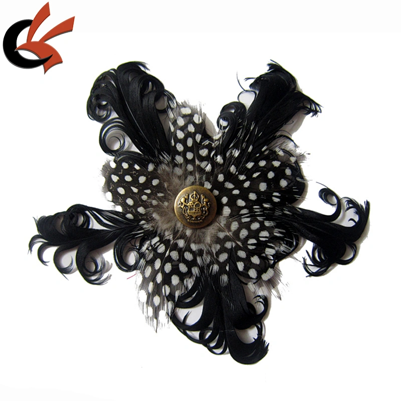 Feather fascinator Feather Headpiece Feather pad