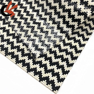 Black white ivory Mosaics square resin beads hot fix iron on Self-adhesive rhinestone sheets