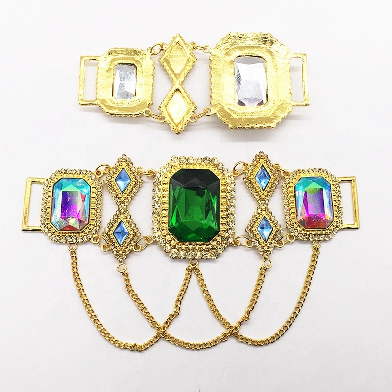 2020 Women Shiny Rhinestone Sexy Various Colours Swimwear Connector For Bikini Beauty Pageant