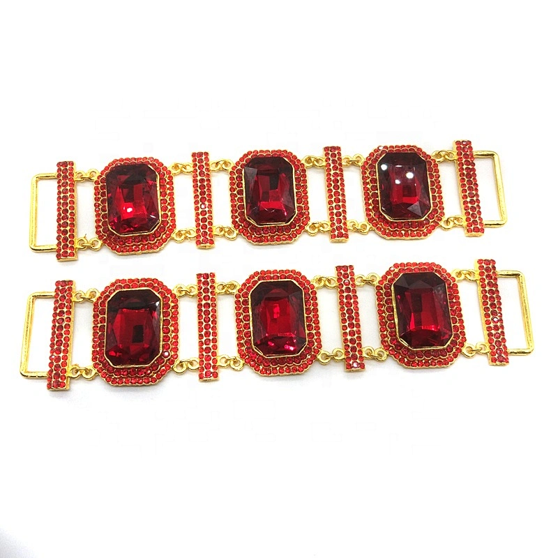 2019 new arrival fashion fancy acrylic rhinestone connector