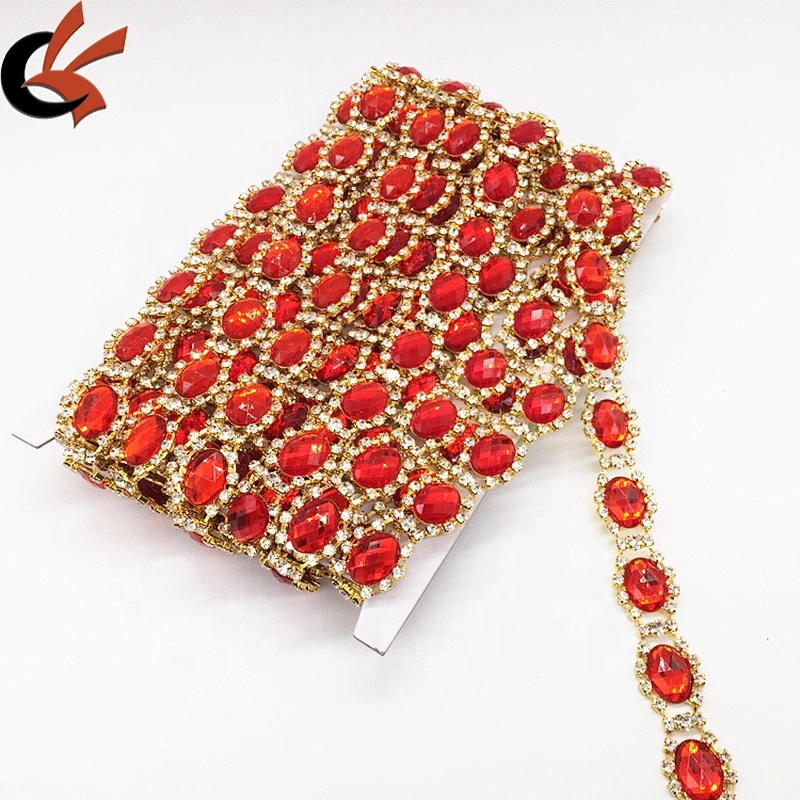 Make Fashion Couture Decorations Bridal Beaded Lace Trims Rhinestone Trimming For Garment