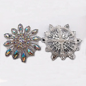 Custom rhinestone patch accessories jewelry for garment accessory