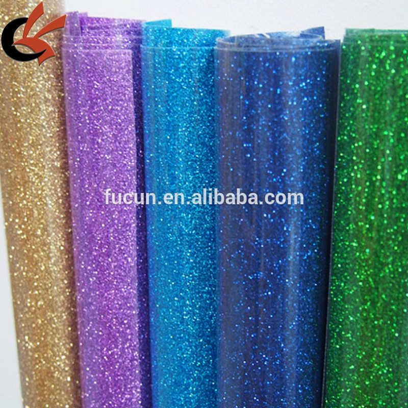 Easy to Weed hot sale color silver gold black glitter heat transfer vinyl
