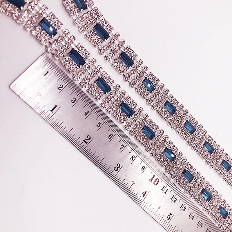 Costume jewelry Crystal Cup Rhinestone Trimming For Bridal Crystal Sash Wedding Belt