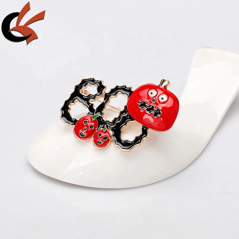 Fashion Halloween Gift Sweater Halloween Enamel Blame Boo Grimace Pumpkin Brooch Pins