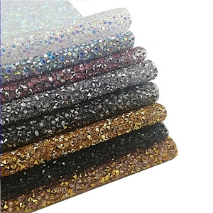 Customized Hot fix Rhinestone Sheet Rhinestone Strass Mesh for Sash