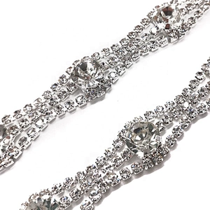 2020 High Quality Fashion Fancy Crystal Rhinestone Bikini Connector