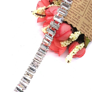 Custom Luxury Costume Jewelry Crystal Glass rhinestone Trimming