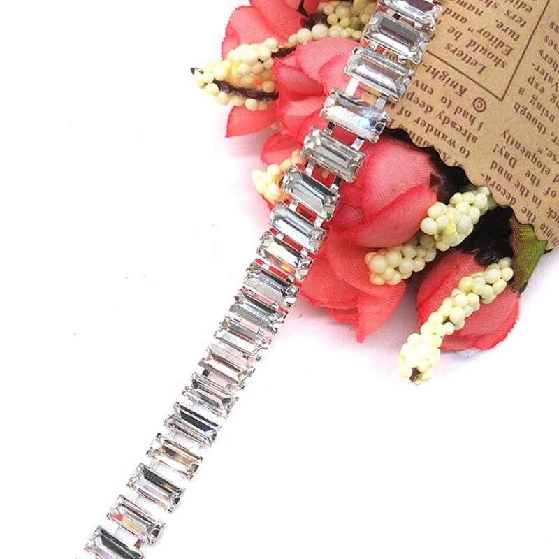 Custom Luxury Costume Jewelry Crystal Glass rhinestone Trimming