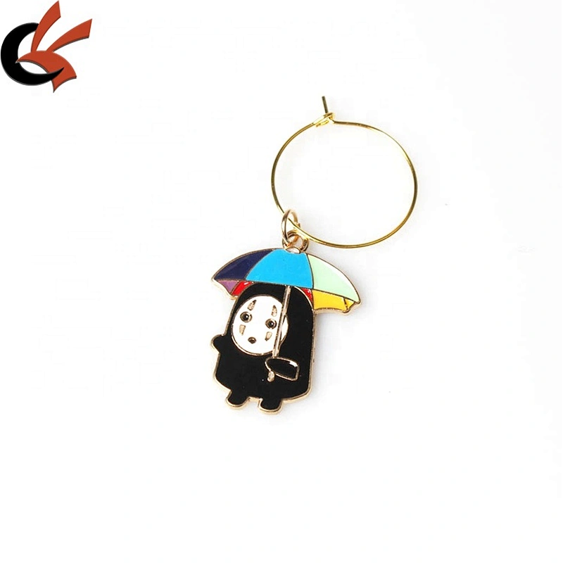 Hot Selling in Amazon 2020 Custom Hallowmas and Christmas Gift Glass Markers Wine Accessories Wine Charms
