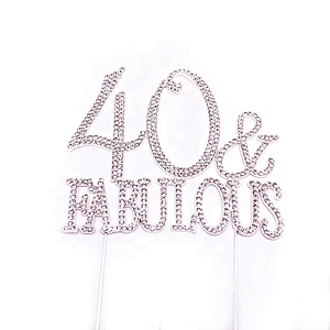 Party & Holiday supplies crystal cake topper for cake decoration accessories