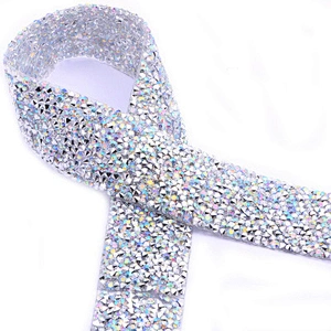 hot fix rhinestone applique for wedding dress decoration