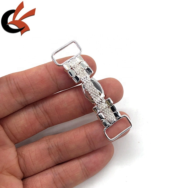 5.4cm Bag Shoes Clothing Swimwear Bra Accessories Rhinestone Decor Connectors Buckle