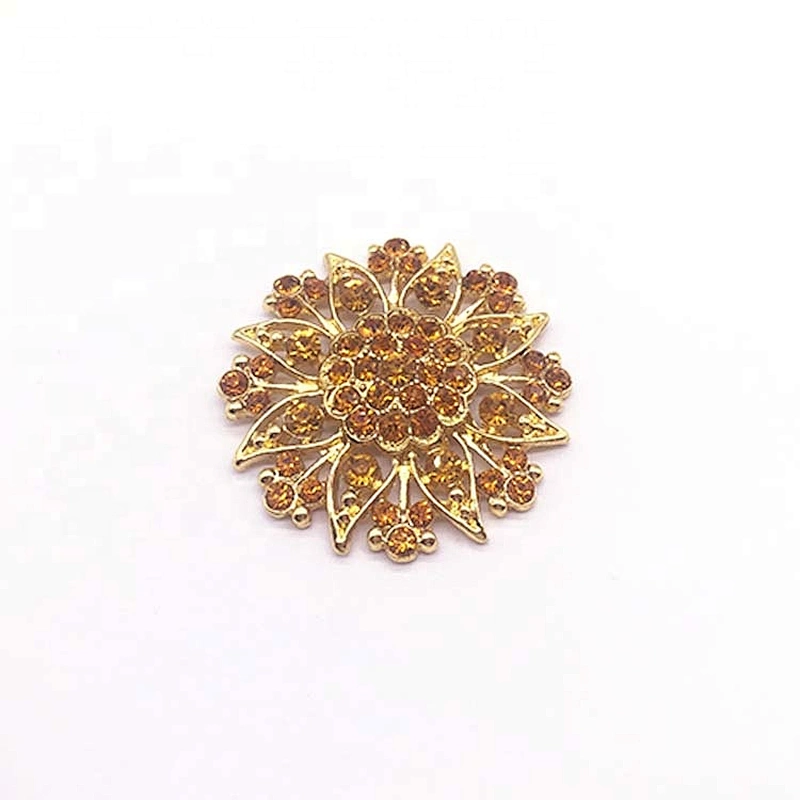 Wedding Bridal Big Crystal Rhinestone Bouquet Brooch Pin for Women