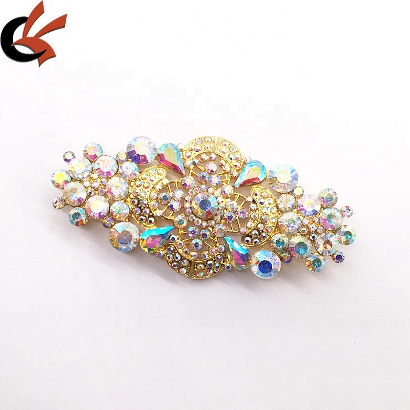 new wholesale gold plated costume accessories rhinestone belt buckle with loops and hook
