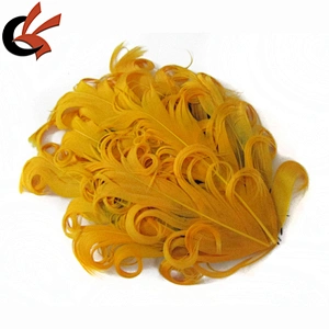 solid color  nagorie curly goose feather pad