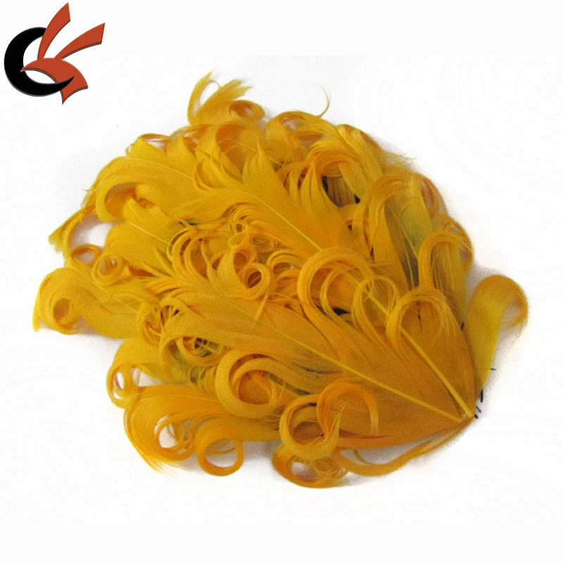 solid color  nagorie curly goose feather pad