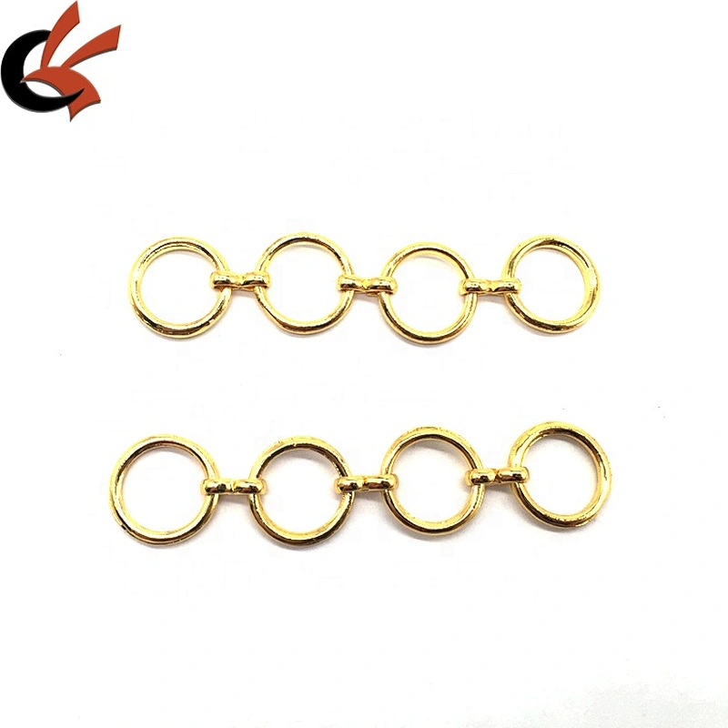 Bikini Connector Accessories Design Rhinestone Decorating Tools Circle Metal Shoe Swimwear Buckle