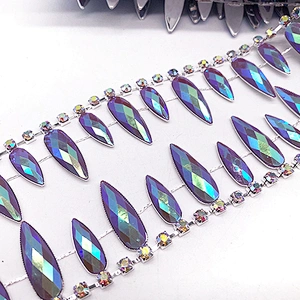 Popular style crystal trimming for bag shoes clothing decoration
