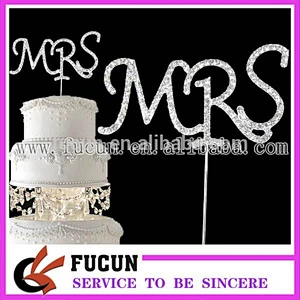 MRS or MR wedding cake toppers wholesale