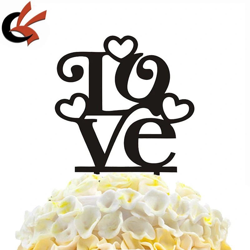 Personalized Love Cake Topper Wedding Cake Topper