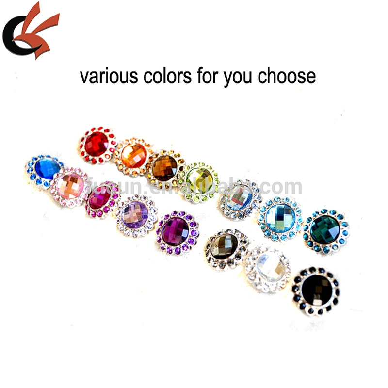 bridal embellishment flat back rhinestone pearl button