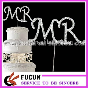 MRS or MR wedding cake toppers wholesale