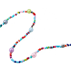 multicolor colors beads sunglasses holder lanyard Face Masking Lanyard