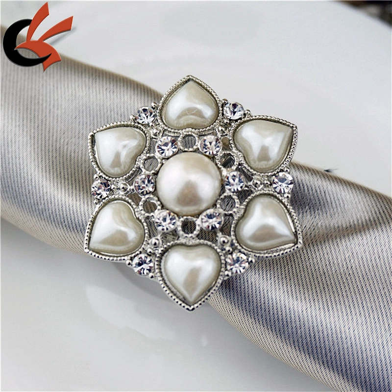 Rhinestone Crystal Rhinestone Holiday Christmas wedding Napkin Ring