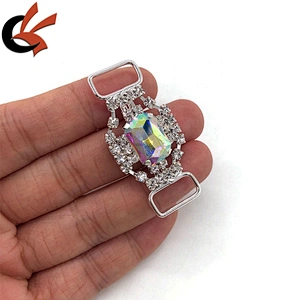 Top quality rhinestone swimwear bikini connector for swimwear accessories